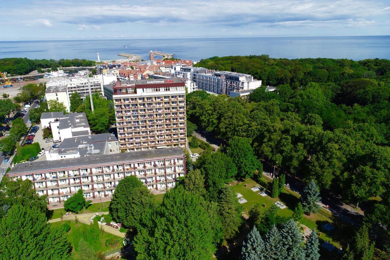 Sp Zoz Sanatorium Uzdrowiskowe Mswia W Kolobrzegu Otel Dış mekan fotoğraf